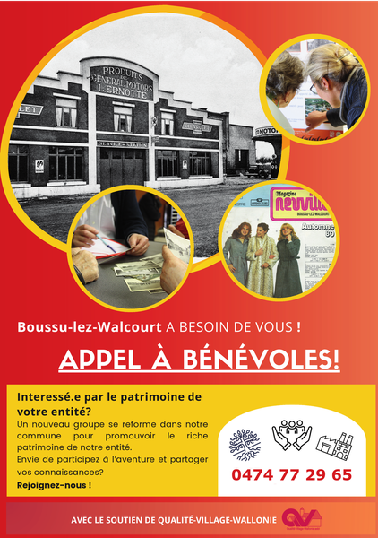 Appel à bénévoles BLW