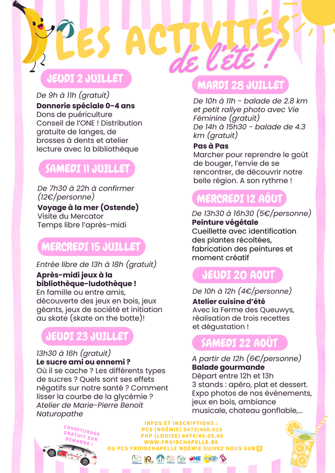 Mardi de l'été 2026