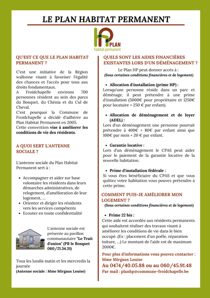 Paln HP c est quoi