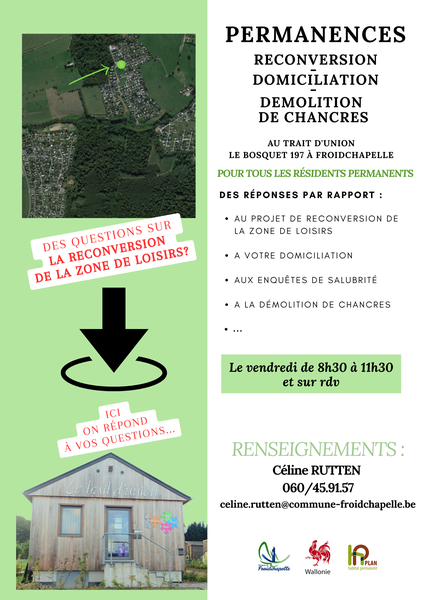 Permanences domiciliation reconversion